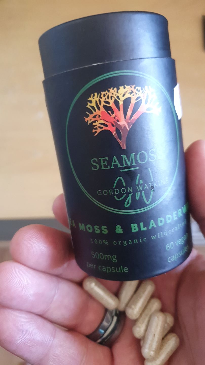 Customer photo review of Sea Moss and Bladderwrack Capsules (60) - Convenient Health Supplement for Busy Lifestyles