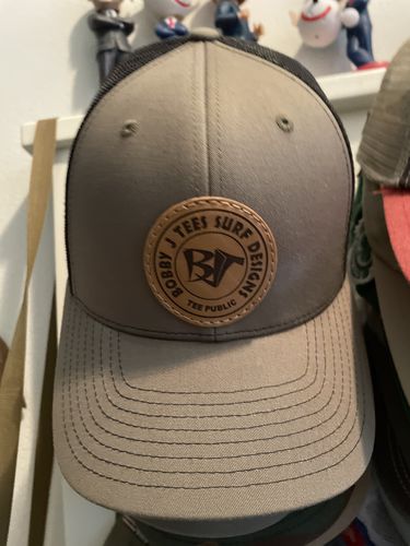 Customer photo review of Richardson 112 Custom Leather Patch Hat