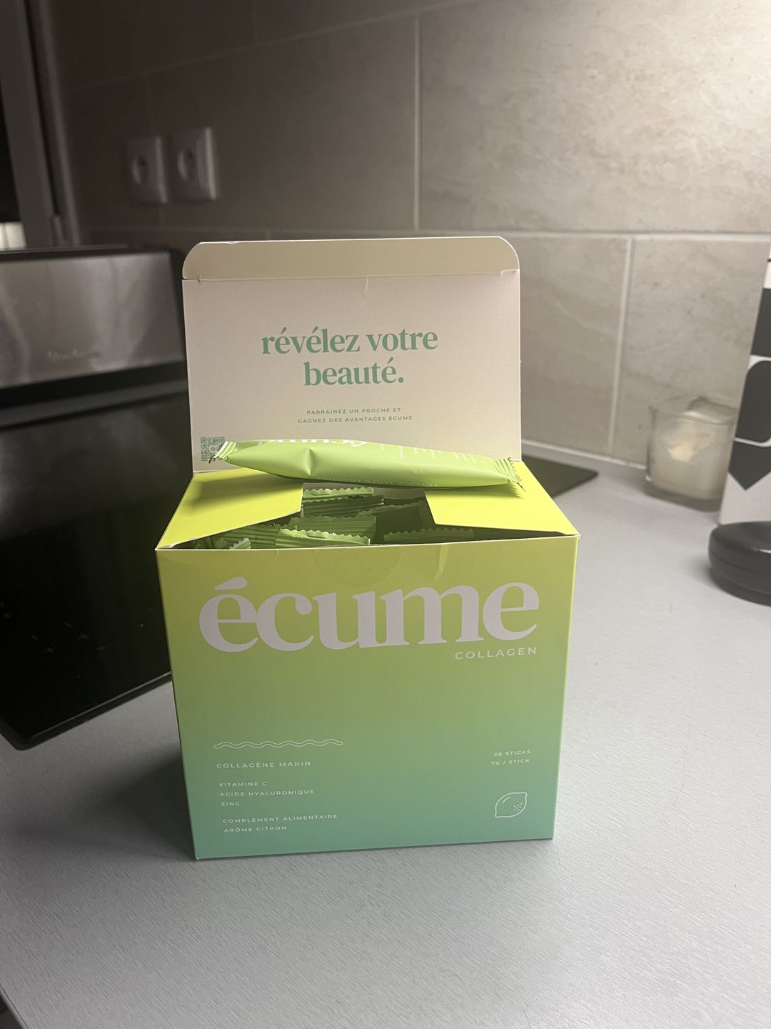 Customer photo review of Citron - Boîte de 28 sticks