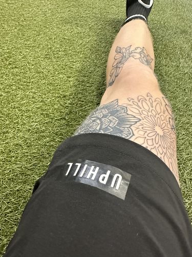 Customer photo review of Uphill Performance Shorts Black