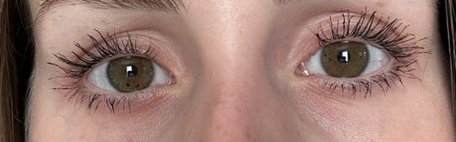 Customer photo review of Wimpern & Augenbrauen Serum