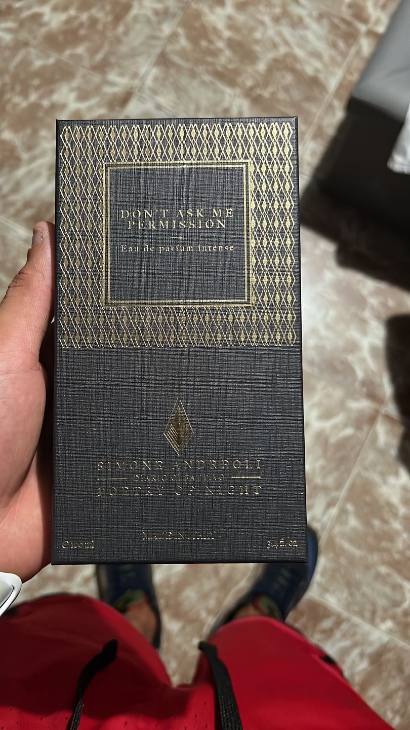 Customer photo review of SIMONE ANDREOLI - DON'T ASK ME PERMISSION