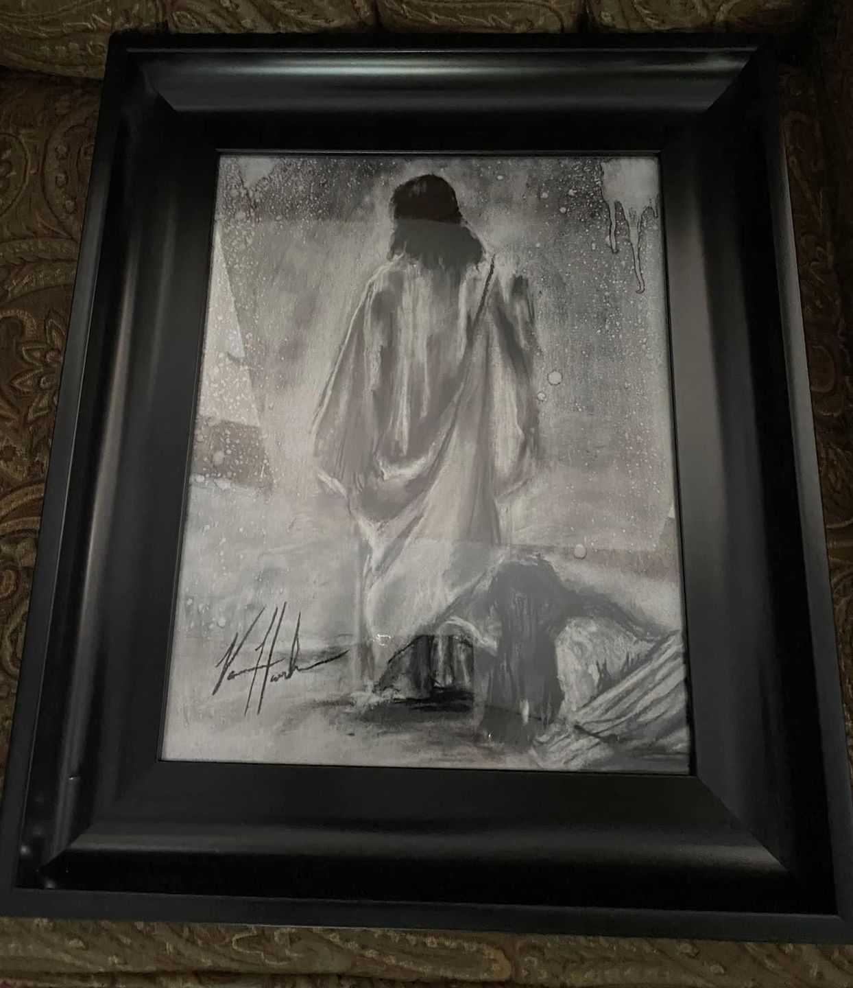 Customer photo review of Jesus Healer (Sketch)