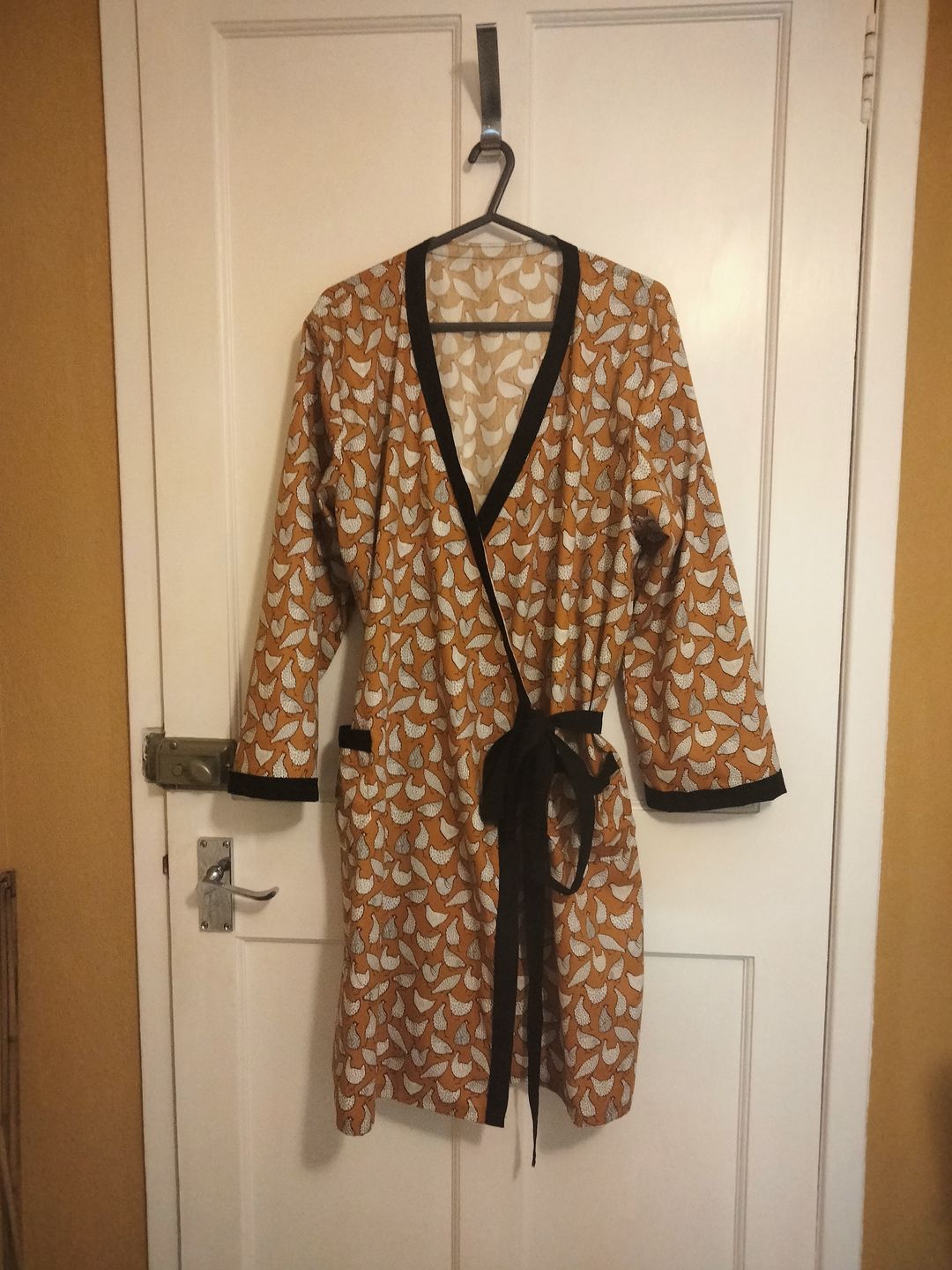Customer photo review of Hens Rose & Hubble Cotton Poplin Fabric