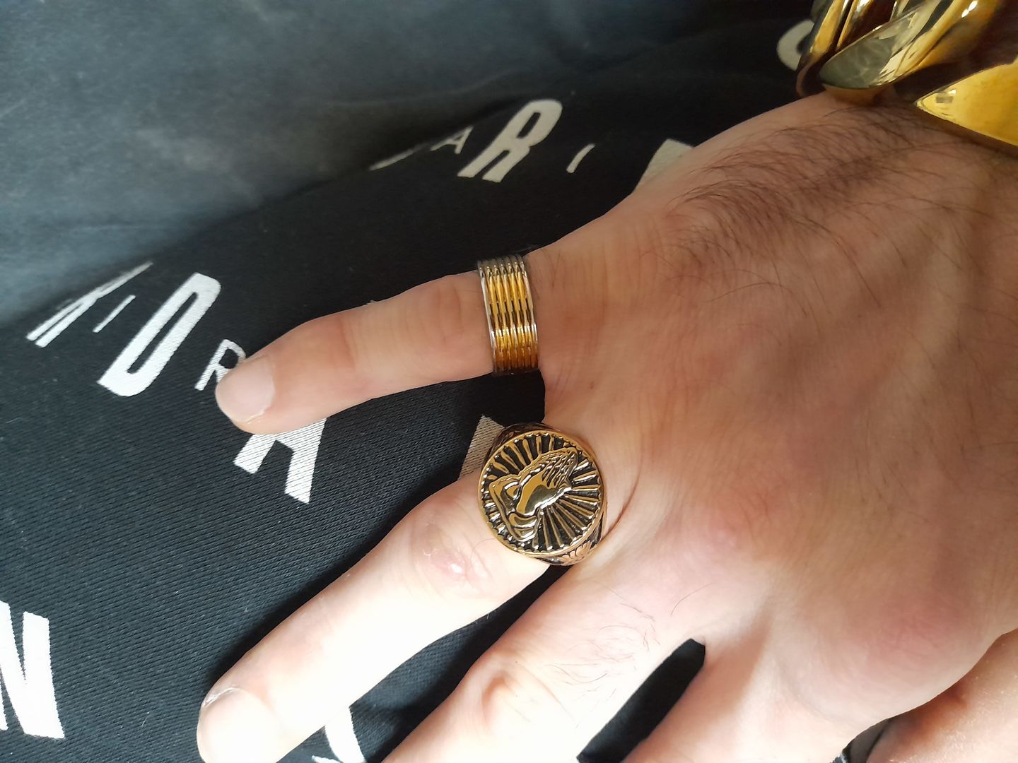 Customer photo review of SACRED GOLD.