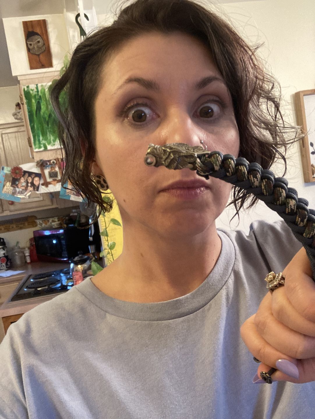 Customer photo review of Vikings Bear Paracord Bracelet