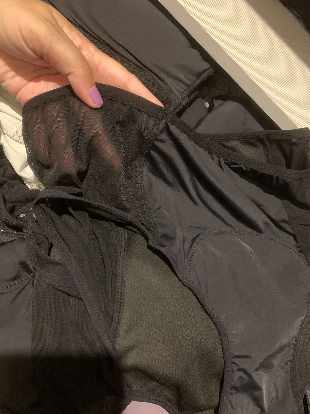Customer photo review of Culotte Menstruelle gainante Clara (taille haute)