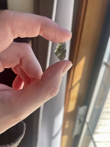 Customer photo review of Moldavite 🛸✨