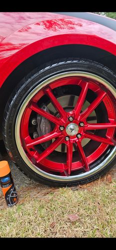 Customer photo review of High Gloss Tire Shine