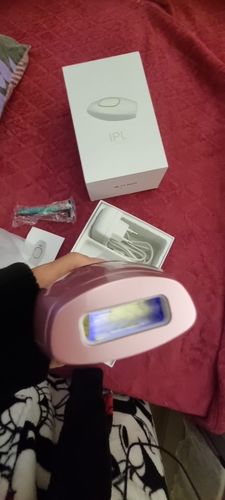 Customer photo review of Silkytouch Pro | IPL Haarentferner