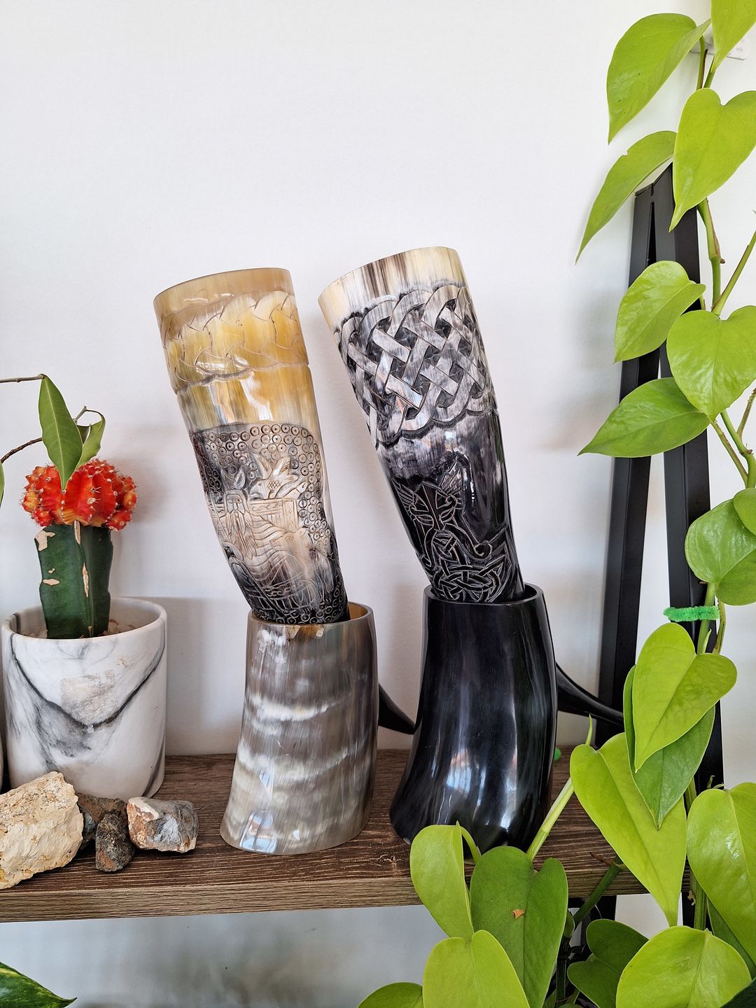 Customer photo review of King Odin Drinking Horn