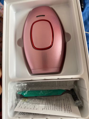 Customer photo review of Silkytouch Pro | IPL Haarentferner