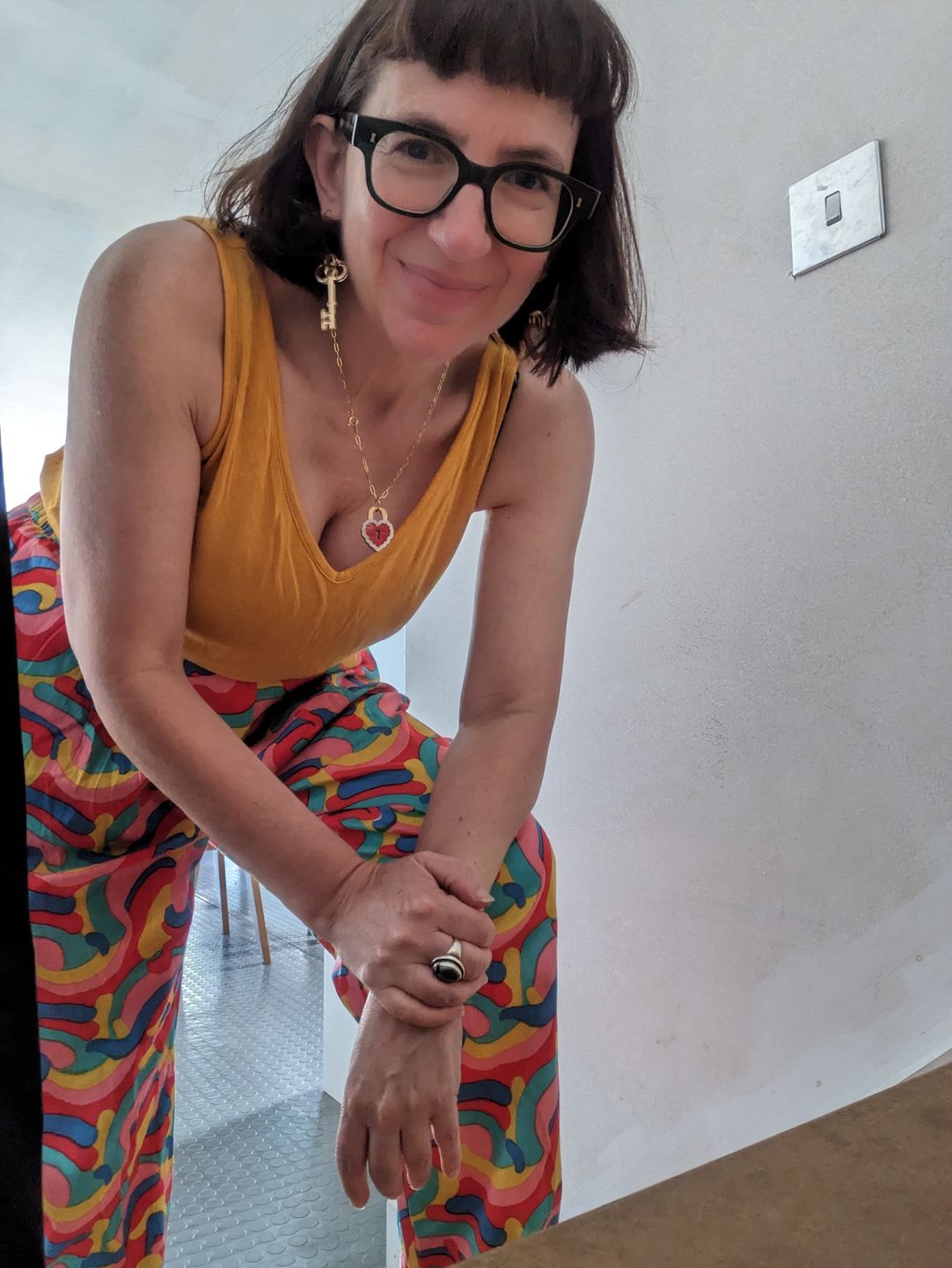 Customer photo review of Rainbow Holiday Trousers