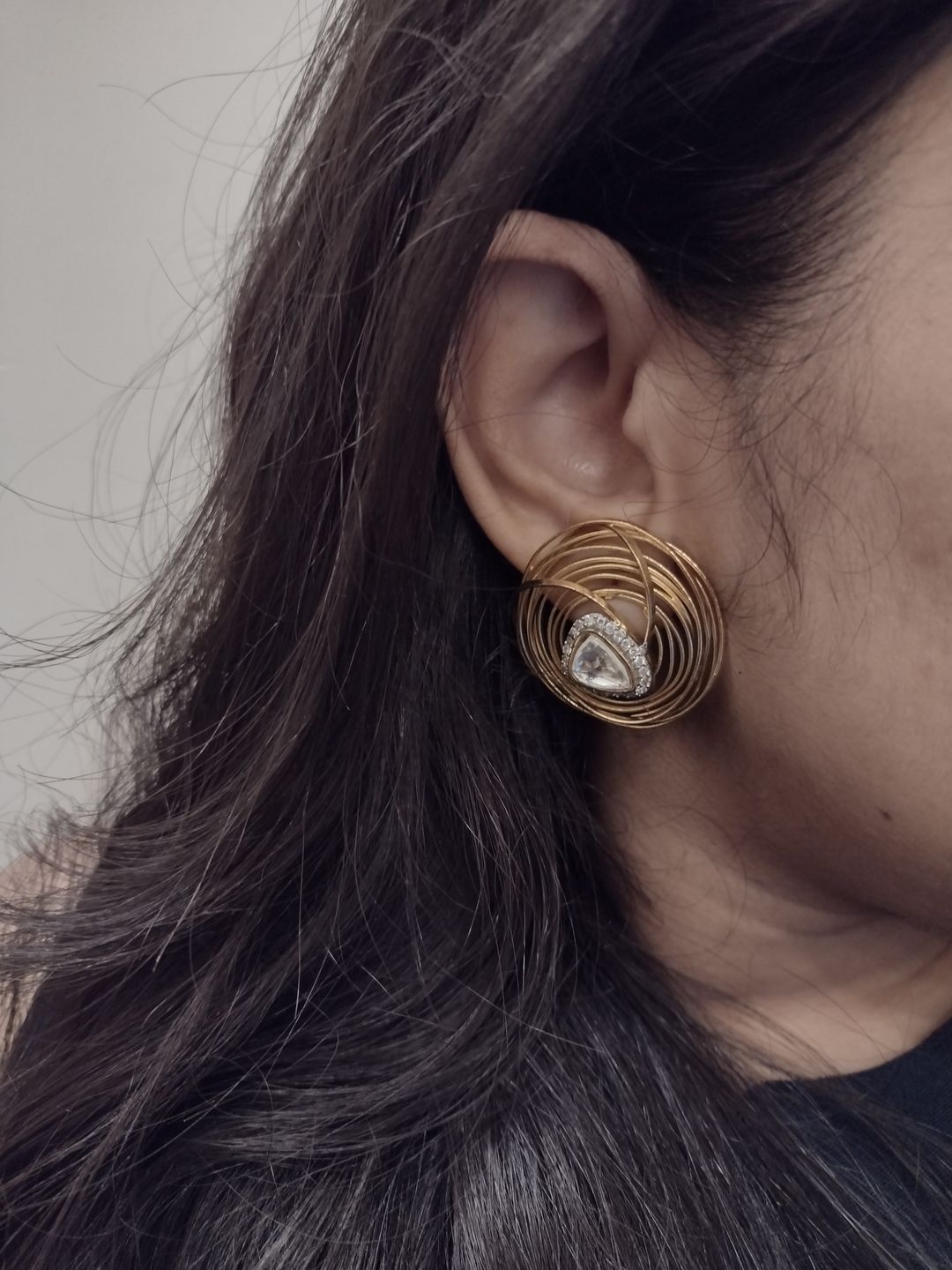 Customer photo review of Altair Earrings