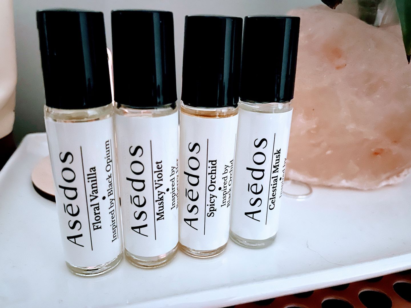 Customer photo review of MUSKY VIOLET PERFUME OIL