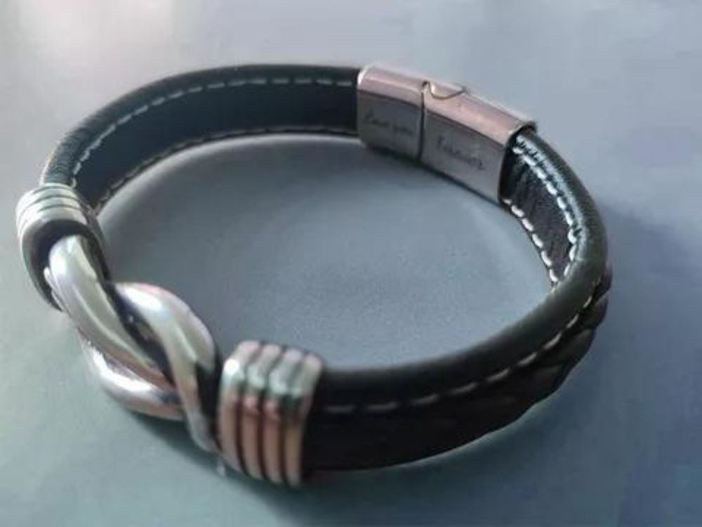 Customer photo review of Aan Mijn Man - Belofte Armband