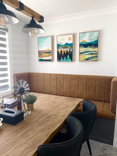 Customer photo review of Sunrise Over the Mountains Trio