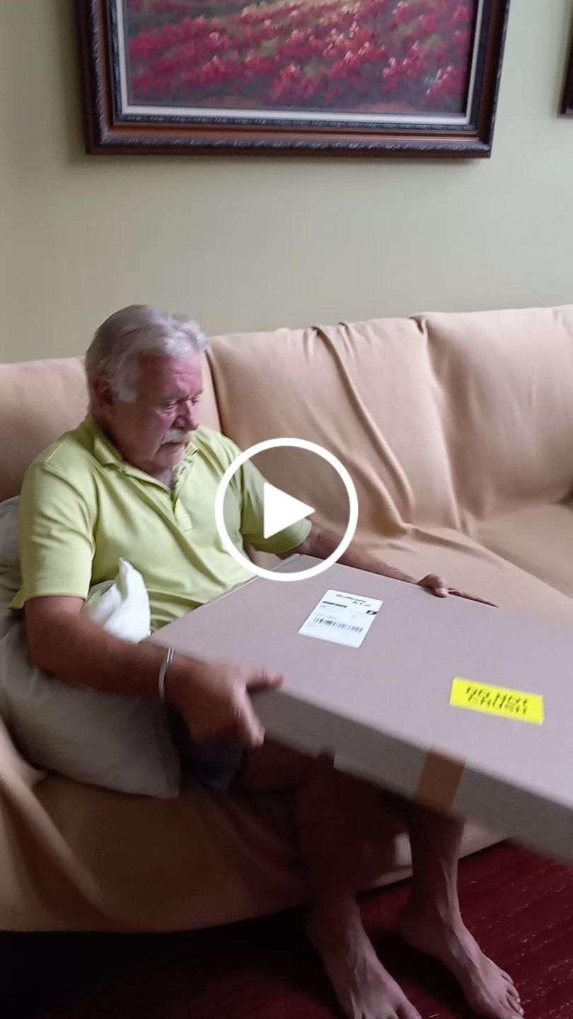 Customer video review of Custom Newly Married Anniversary Wedding Couple Portrait