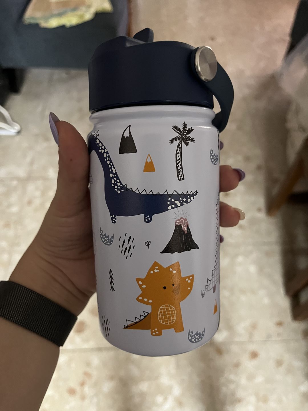 Customer photo review of DOZZE Kids Water Bottle | 355ml