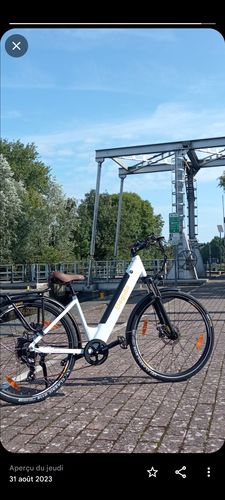 Customer photo review of Electric Trekking Bike T1 Step-Thru