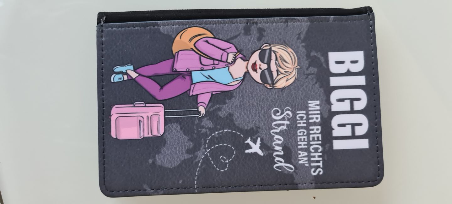 Customer photo review of Auf Reisen - Individuelle Reisepasshülle