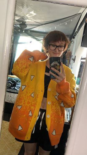 Customer photo review of Thunderclap Cardigan