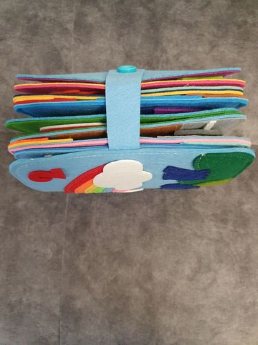 Customer photo review of Adventure Book - Washable Montessori Book