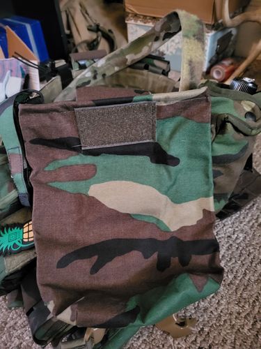 Customer photo review of Folding Dump Pouch GRIDLOK
