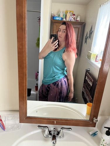 Customer photo review of Genie Pants - Shibori
