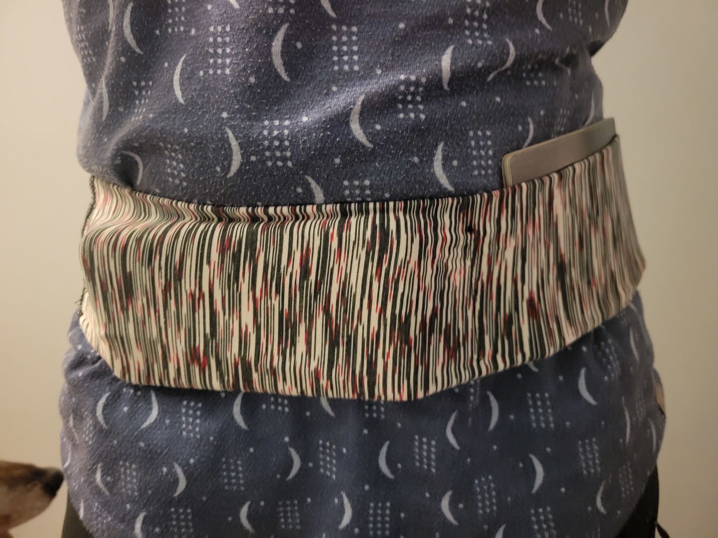 Customer photo review of Midnight Pocketed Wrap