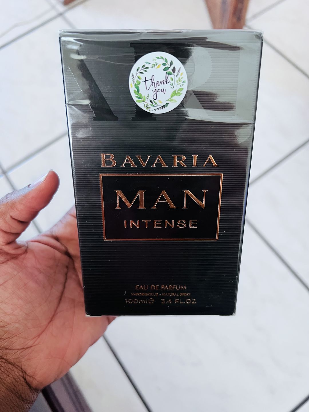 Customer photo review of Bavaria Man Intense edp 100ml