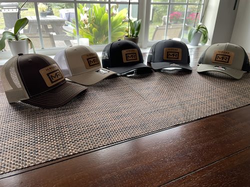 Customer photo review of Richardson 112 Custom Leather Patch Hat