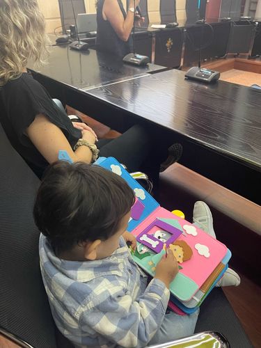 Customer photo review of Adventure Book - Washable Montessori Book