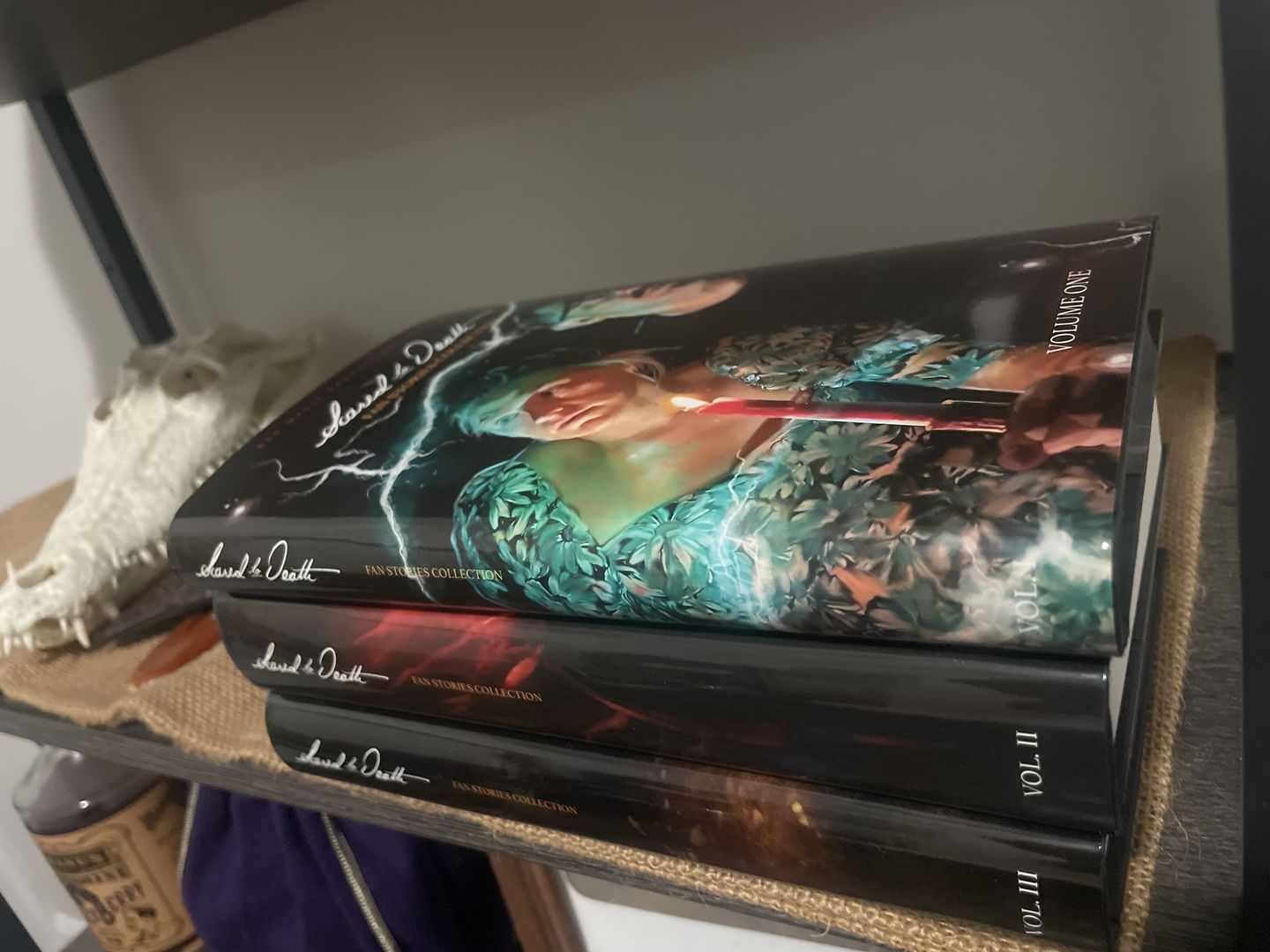 Customer photo review of Scared To Death Book Vol One UNSIGNED