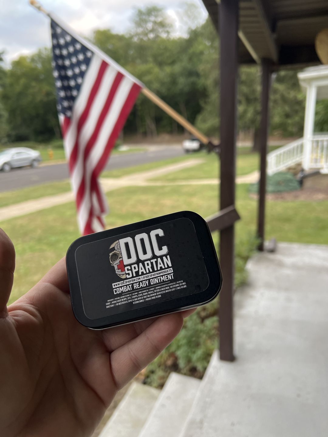 Customer photo review of Combat Ready Ointment - Big Tin