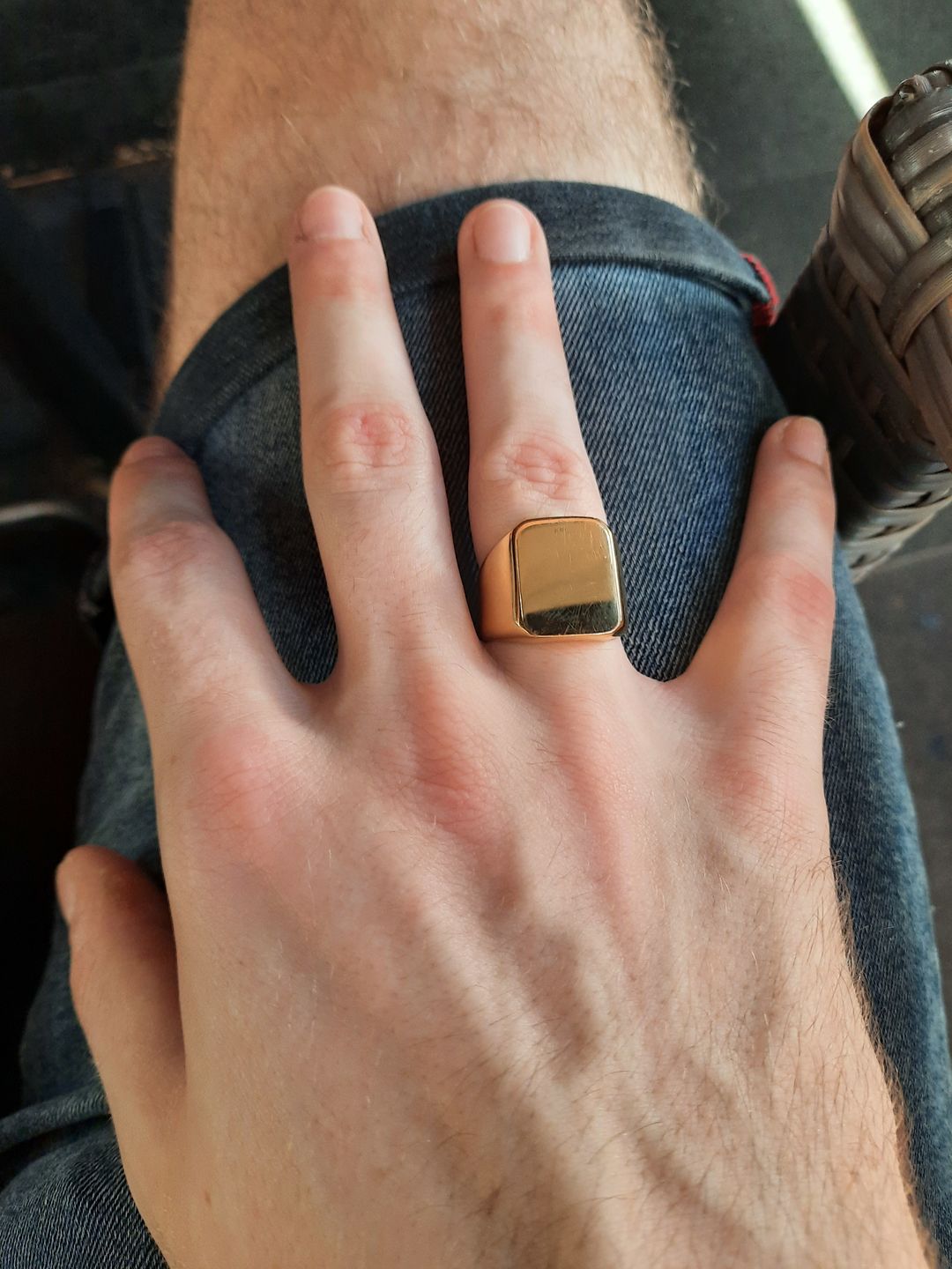 Customer photo review of SQUARE. - GOLD