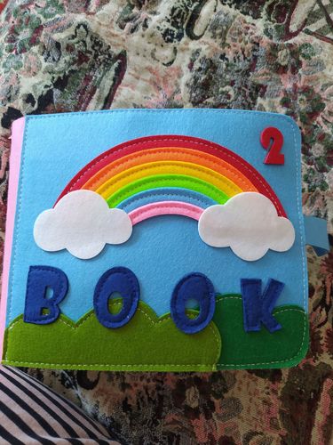 Customer photo review of Adventure Book - Washable Montessori Book