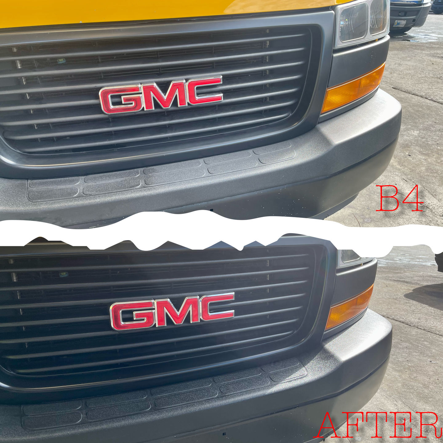Customer photo review of Ceramic & Graphene Trim Restoration Kit