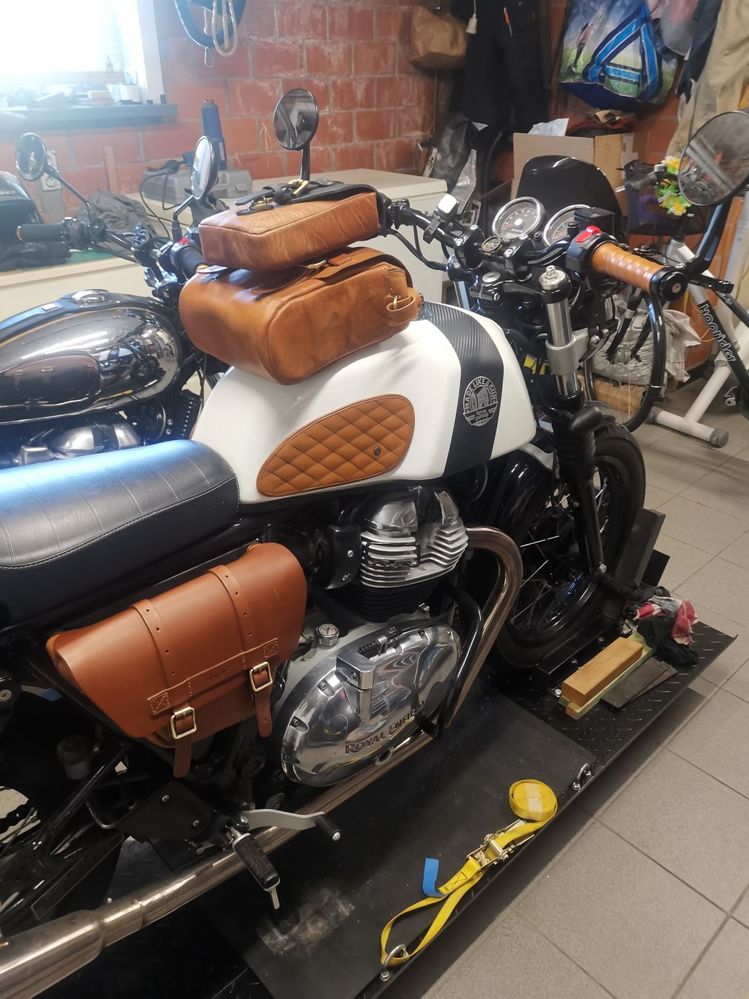 Customer photo review of tank pouch
