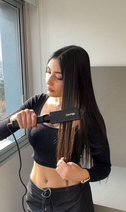 Customer photo review of Plancha de Pelo Profesional IonicWave Blumin