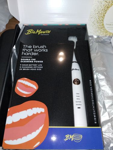 Customer photo review of Original Big Mouth Toothbrush