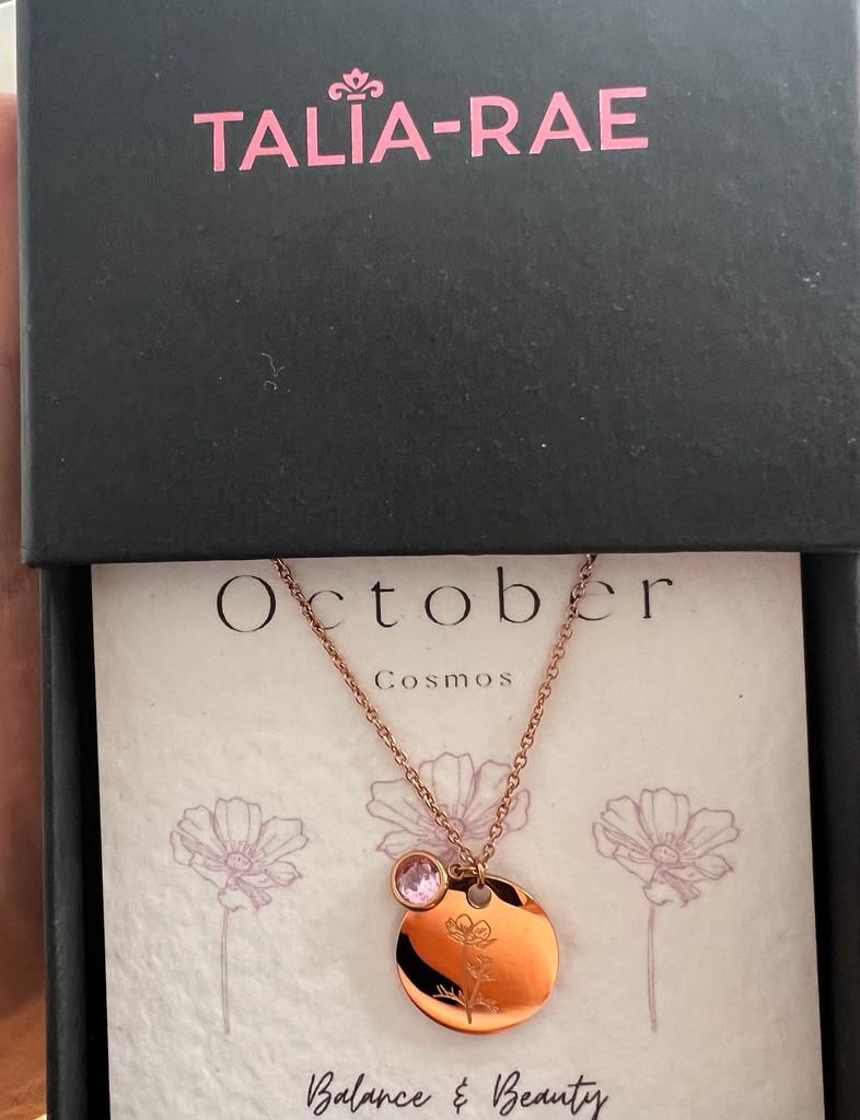 Customer photo review of Birth Month Pendant