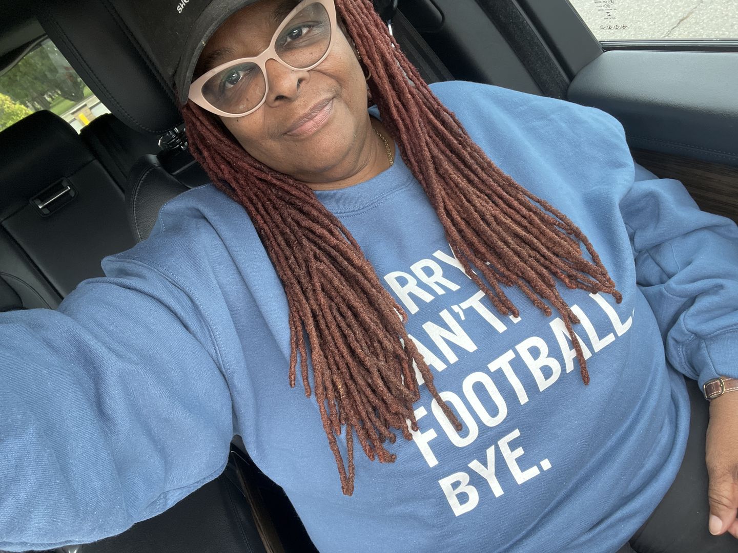 Customer photo review of Sorry Can't Football Bye