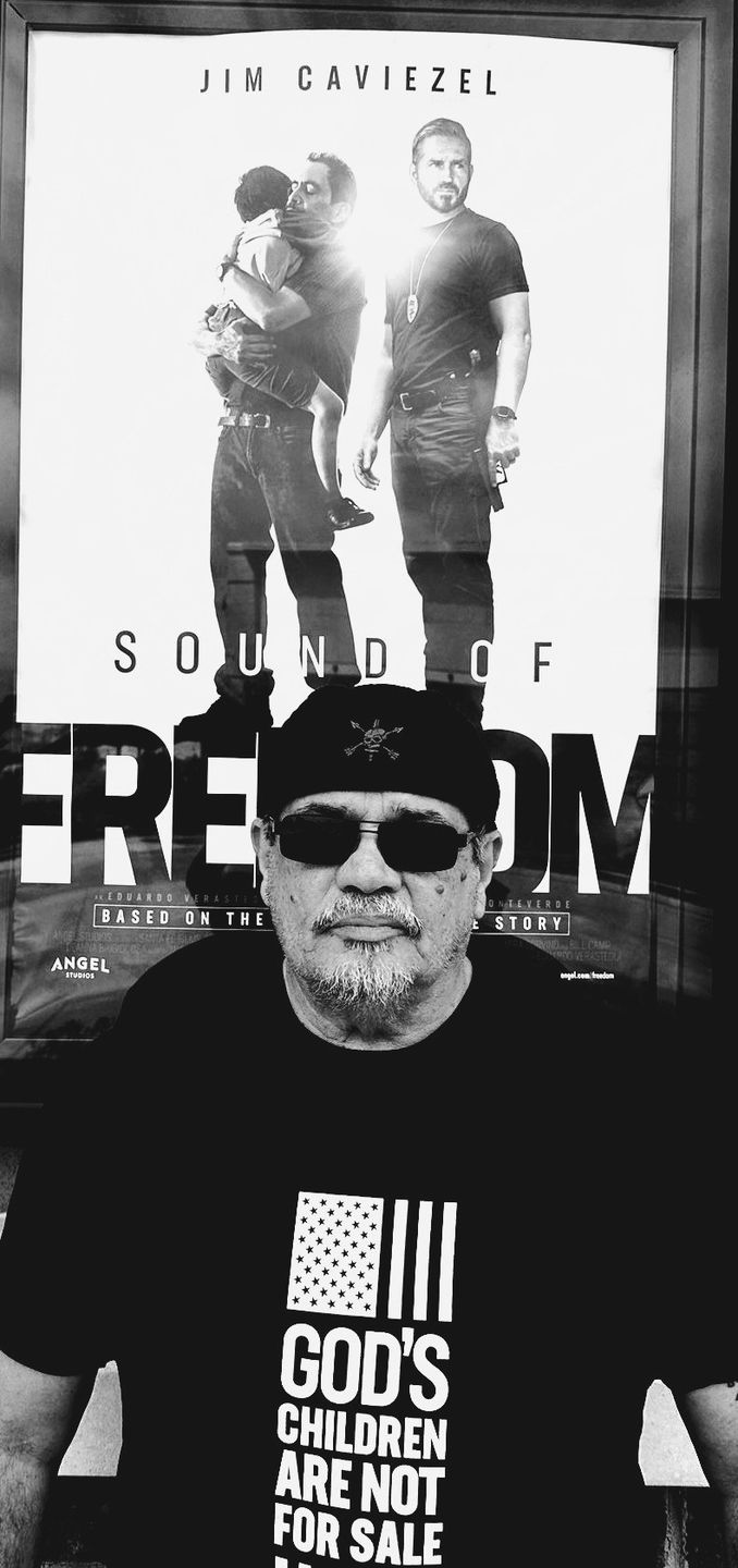 Customer photo review of Sound of Freedom Poster