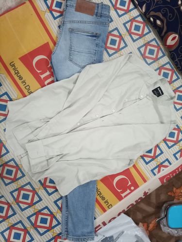 Customer photo review of Skinny Stretchable Mid Rise Jeans (Blue)