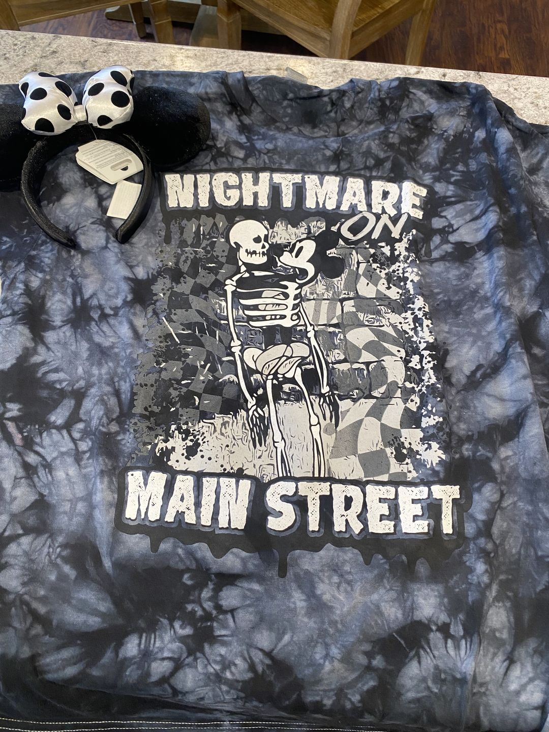 Customer photo review of Nightmare on Main Street Shirt