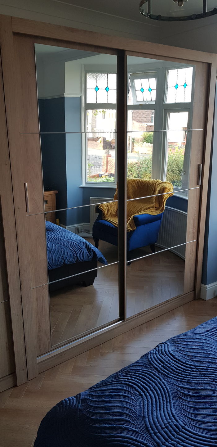 Customer photo review of Arti 3 - 2 Sliding Door Wardrobe 181cm