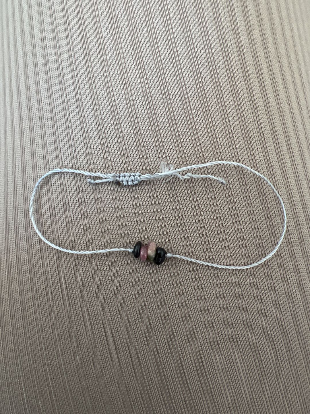 Customer photo review of Tourmaline Chip Bracelet