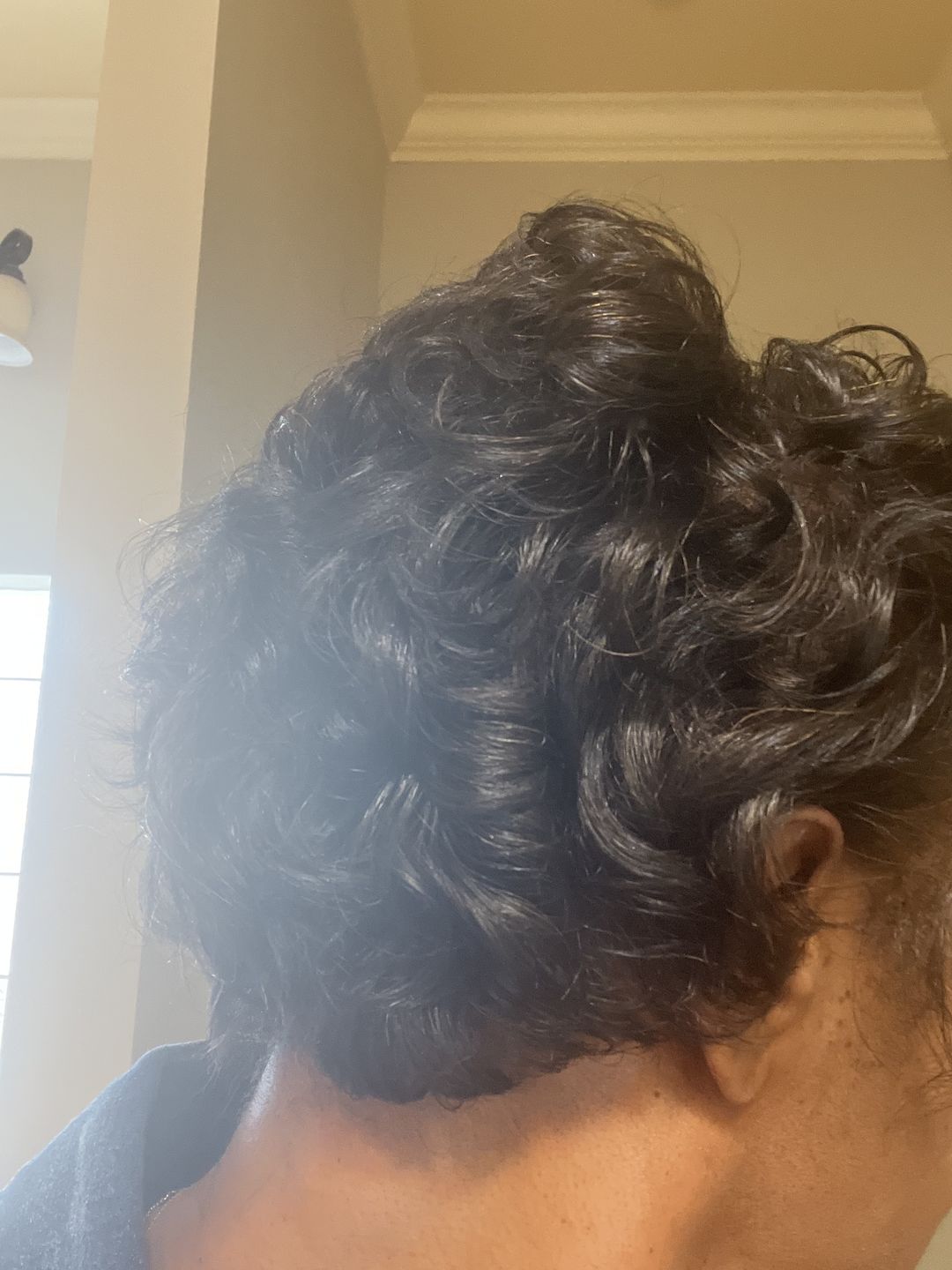 Customer photo review of Growth Serum for Curly Hair | Master's Collection