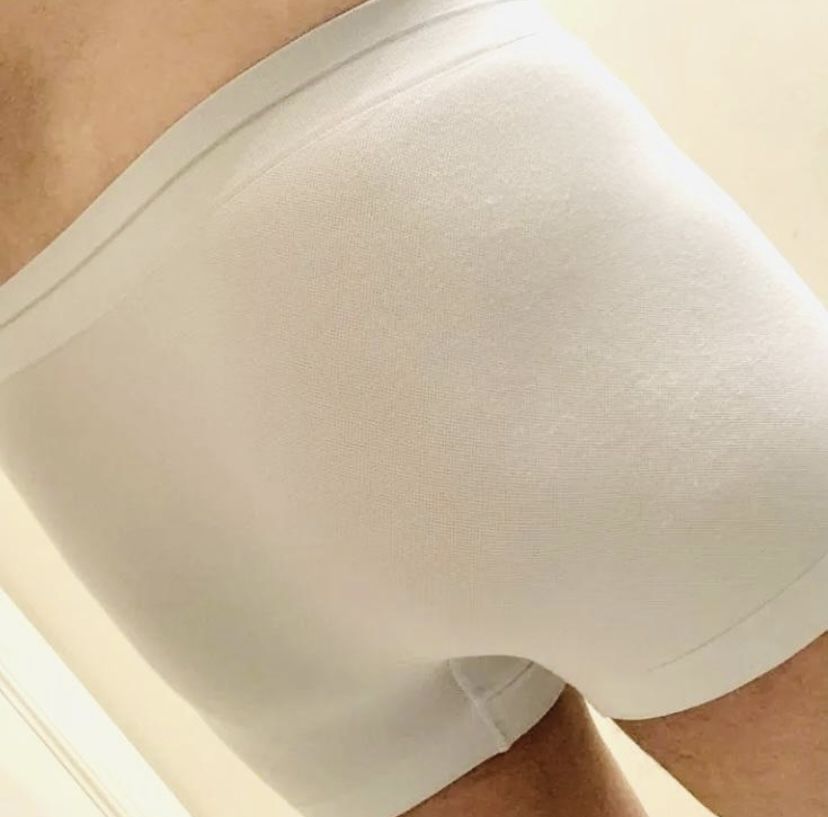 Customer photo review of 3 Pack Cooling Seamless Pouch Trunks